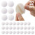 Door Stopper Wall Protector, 32 Pcs 1.57 Inch Door Bumper, Silicone Wall Protector, Door Knob Guard, Wall Protectors with Self Adhesive for Protecting Wall, Doorknobs, Refrigerator Door, Cabinets etc.
