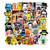 Decal Stickers 50 PCS Breaking Bad Laptop Sticker Waterproof Vinyl Stickers Car Sticker Motorcycle Bicycle Luggage Decal Graffiti Patches Skateboard Sticker (Breaking Bad)