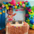 100Pcs Balloon Garland & Arch Kit for Hawaii Party-100pcs Latex Balloons, 16 Feets Arch Balloon Decorating Strip, Glue Dots, Tying Tool for Moana Party Tropical Party Birthday Baby Shower Decor