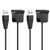 Fitbit Alta HR Charger with Reset Button Replacement USB Charging Cable Dock Charger with Reset Function Compatible for Fitbit Alta HR