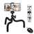 Phone Tripod,Upgraded iPhone Tripod Portable and Adjustable Camera Cell Phone Stand Holder with Wireless Remote Shutter Compatible with Android Samsung,Camera GoPro/Mobile