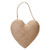 Darice Paper Mache Puffy Heart with String 5-1/2 inches (3-Pack) 2833-44