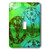 3dRose lsp_29720_1 Peace In Green n Aqua Toggle Switch
