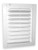 Duraflo 621218REC Recessed Gable Vent, 12-Inch X 18-Inch