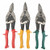 Pittsburgh 3 pc. aviation tin snip set