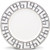 Lenox Darius Silver Salad Plate, 0.70 LB, Taupe/Grey