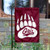 College Flags & Banners Co. Montana Grizzlies Paw Garden Flag