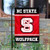 College Flags & Banners Co. North Carolina State Wolfpack Garden Flag