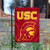 College Flags & Banners Co. Southern Cal USC Trojans Trojan Head Garden Flag