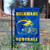 College Flags & Banners Co. Delaware Blue Hens Football Helmet Garden Yard Flag