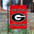 UGA Georgia Bulldogs Garden Flag and Yard Banner