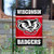 College Flags & Banners Co. Wisconsin Badgers Garden Flag