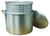 King Kooker KK32 32-Quart Aluminum Boiling Pot with Punched Basket