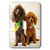 3dRose lsp_1096_1 Poodle Puppy's Single Toggle Switch