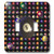 3dRose lsp_165223_2 Pool Balls Pattern Light Switch Cover