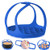 Pressure Cooker Sling?Silicone Bakeware Sling for 6 Qt/8 Qt Instant Pot, Ninja Foodi and Multi-function Cooker Anti-scalding Bakeware Lifter Steamer Rack?BPA-Free Silicone Egg Steamer Rack (Blue)