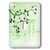 3dRose lsp_78462_1"Pretty Green Cherry Clossoms Against A Peaceful Oriental Scene Single Toggle Switch