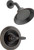 Peerless Claymore Single-Handle Shower Faucet Trim Kit with Single-Spray Shower Head, Oil-Rubbed Bronze PTT188780-OB (Valve Not Included)