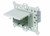 Arlington DBHM1W-1 Low Profile IN BOX Electrical Box with Weatherproof Cover for New Construction Stucco/Textured Surfaces/Rigid Siding, Horizontal, 1-Gang, White