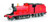 Bachmann Trains - THOMAS & FRIENDS JAMES THE RED ENGINE w/Moving Eyes - HO Scale