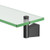 Gatco 4716MX Bleu, Glass Shelf In Matte Black