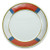 Galleyware Life Preserver Melamine Non-Skid Salad/Dessert Plates, Set Of 6