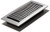 Decor Grates LA410-NKL 4-Inch by 10-Inch Aluminum Floor Register, Nickel