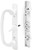 Prime-Line Products C 1317 Sliding Door Handle Set, White