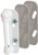 Prime-Line Products K 5117 Prime-Line Adjustable Spring Loaded Screen Door Strike Plate, for Use with Rigid Interior Latch, Die Cast, White