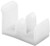 Prime-Line Products 193075 Sliding Shower Door Bottom Guide, Plastic,White