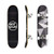 seething 31" Standard Skateboards for Beginners, 7 Layer Canadian Maple Double Kick Concave Standard and Tricks Skateboards for Kids and Beginners(Geometry Space)