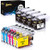 Kogain Compatible Ink Cartridges Replacement for Brother LC20E XXL Super High Yield (4 Black 2 Cyan 2 Magenta 2 Yellow, 10-Pack), Work with Brother MFC-J985DW MFC- J985DWXL MFC-J775DW J5920DW Printer