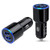 USB Car Charger, 4.8A 24W Car Adapter with 2 USB Ports Compatible with Samsung Galaxy S20+ S20 A20 A50 A51 S10 S10e S9 A10e Note 10+ 9 8 LG K51 G7 G8 Stylo 4 5 6 Moto G8 G7 Play One Plus-2 Packs