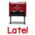 Late! Teacher Self Inking Rubber Stamp (Red Ink) - Large