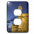 3dRose lsp_72238_6 Puerto Rico, San Juan, El Morro Fortress-Ca27 Wbi0120 Walter Bibikow Light Switch Cover