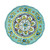 Le Cadeaux Madrid Salad Plate, 9", Turquoise