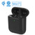 Wireless Charging Case Replacement with Sync Button Only Compatible with Air Pods (Charger Case Only, with Bluetooth Pairing), Earbuds Cover with Built-in Battery Charge 5 Times (Black)