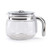 Smeg DCGC01 Replacement 10 Cup Coffee Pot - Glass Coffee Carafe for DCF02 Drip Coffee Maker Machine