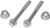 Dorman 14890 Front Upper Control Arm Bolt Kit for Select Dodge/Jeep Models