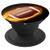 Rugby Ball On Fire American Football On Fire PopSockets Grip and Stand for Phones and Tablets