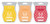 Scentsy Multi-Pack - Coconut Lemongrass, Sunkissed Citrus, Perfectly Pomegranate