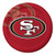 Creative Converting Officially Licensed NFL Dinner Paper Plates, 96-Count, San Francisco 49ers
