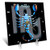 3dRose Scorpio Zodiac Sign Desk Clock, 6 by 6-Inch