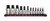 ARES 70107 | 12-Piece SAE Hex Bit Socket Set | Chrome Vanadium Sockets with S2 Alloy Bits | Includes Aluminum Socket Organizer