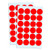 1200 Pack, 1" Round Color Coding Circle Dot Sticker Labels - Red