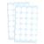 1200 Pack, 1" Round Color Coding Circle Dot Sticker Labels - White
