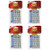 Command Mini Holiday Light Hooks, Great for Holiday Lights, 40 Clips, 48 Strips (4 Pack)