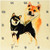 3dRose DPP_1022_2 Shiba Inu Wall Clock, 13 by 13-Inch
