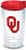 Tervis Oklahoma Sooners Logo Insulated Tumbler with Emblem and Red Lid, 16oz, Clear