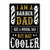 metal tin sign i am a Barber dad,Like a Normal dad, but Way Cooler for Bar Cafe Garage Wall Decor Retro Vintage 7.87 X 11.8 inches